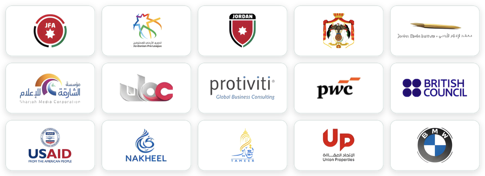 Organisations Mustafa Arqawi has worked with Organisations Mustafa Arqawi has worked with